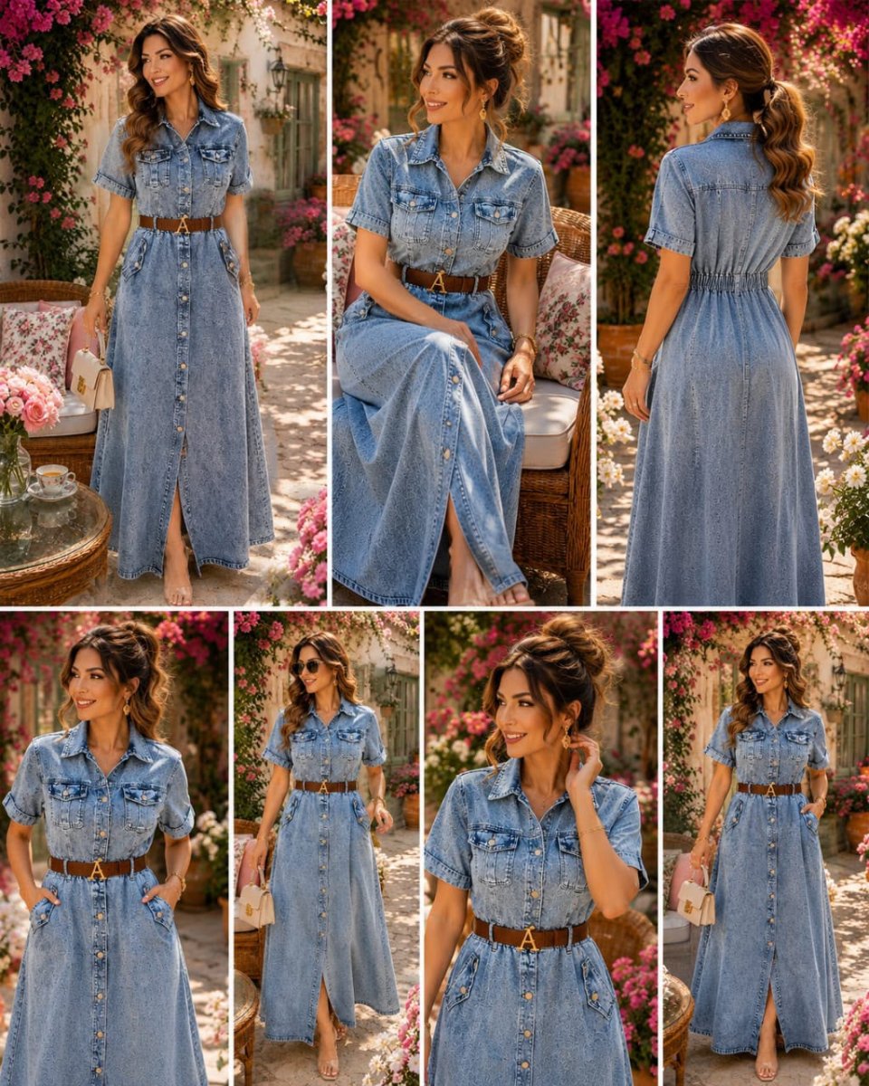 Jolie robes de jeans