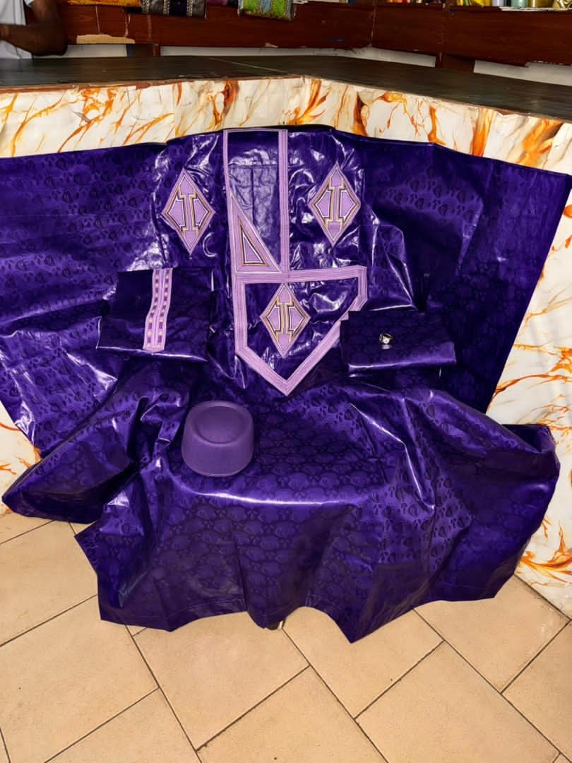 Grand boubou à 3 pièces