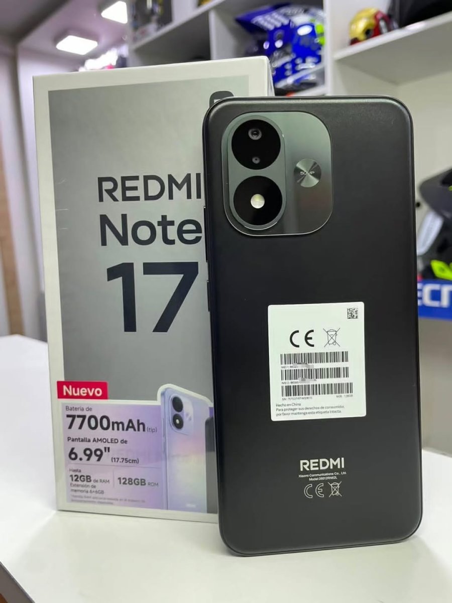 Redmi note 17 neuf 256giga Original ram 8giga batterie 7700mah