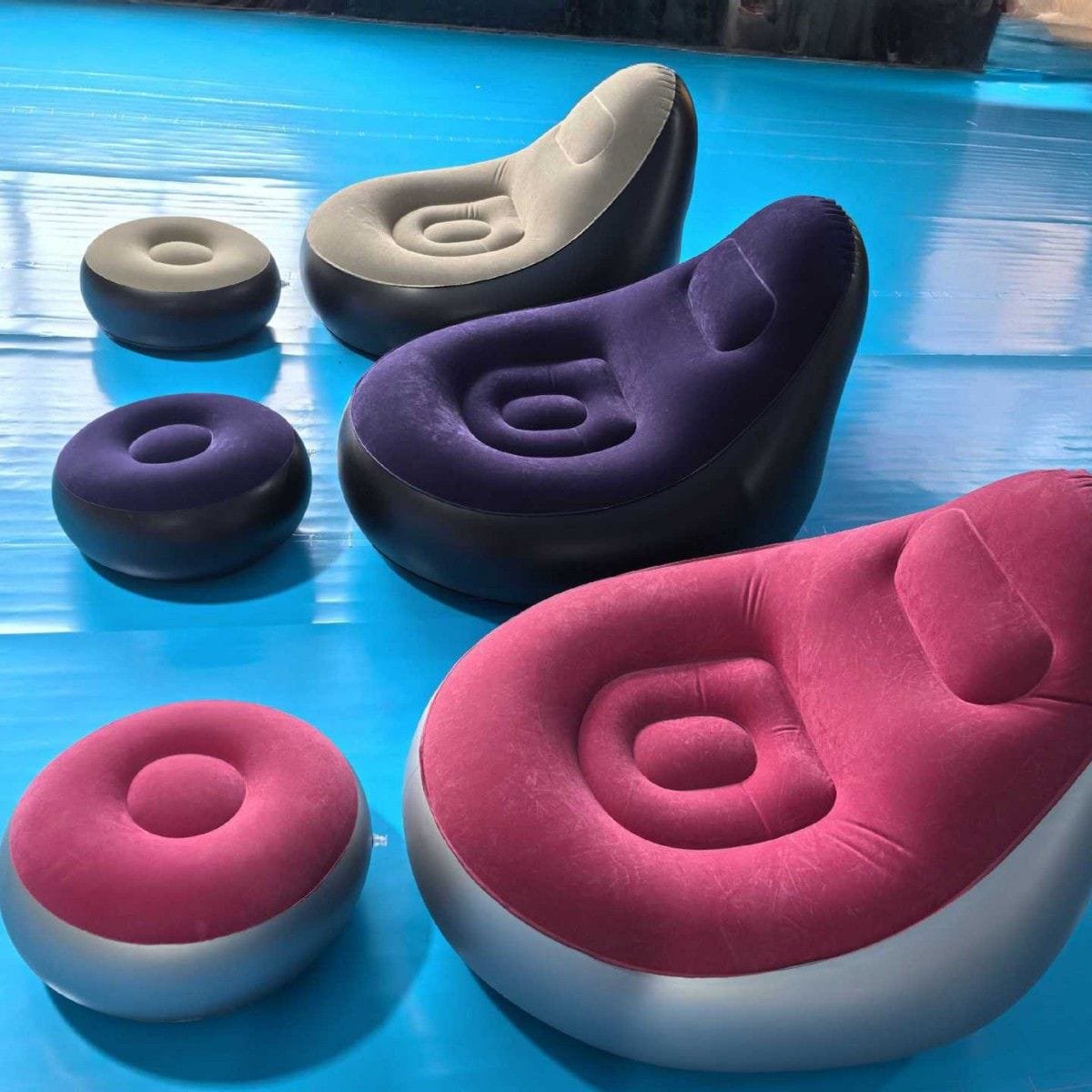 🔖 Fauteuil Gonflable Premium + Pompe Gratuite 🛋️✨