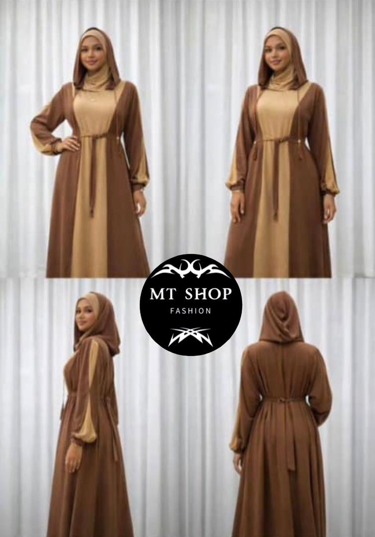 Robe turquoise coton jazz