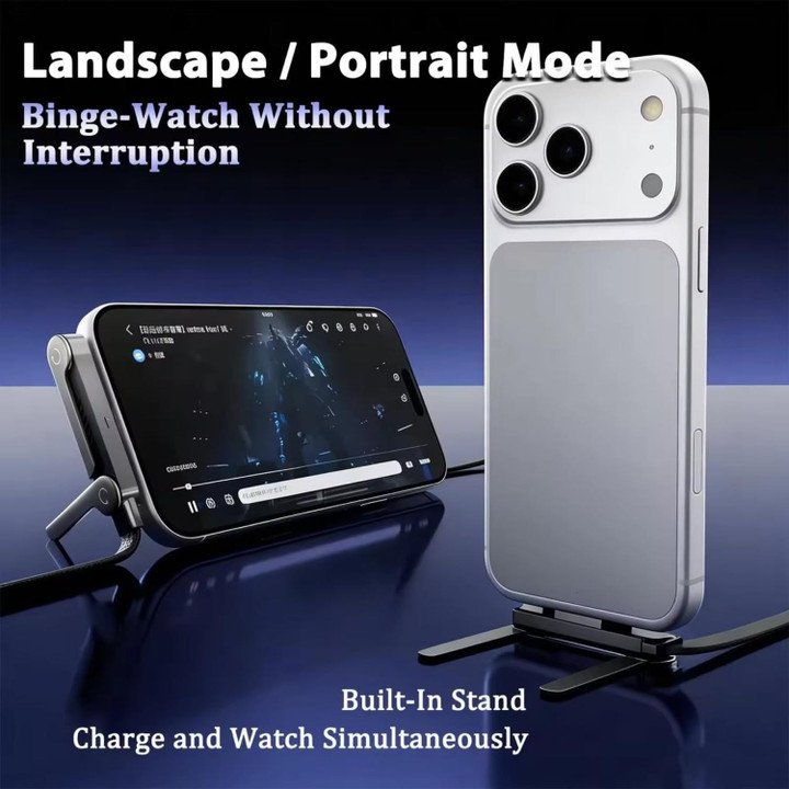 ⚡📱 CÂBLE USB-C ROTATIF 240 W AVEC SUPPORT TÉLÉPHONE – CHARGEZ ET UTILISEZ VOTRE MOBILE EN TOUTE LIBERTÉ ! 🔥