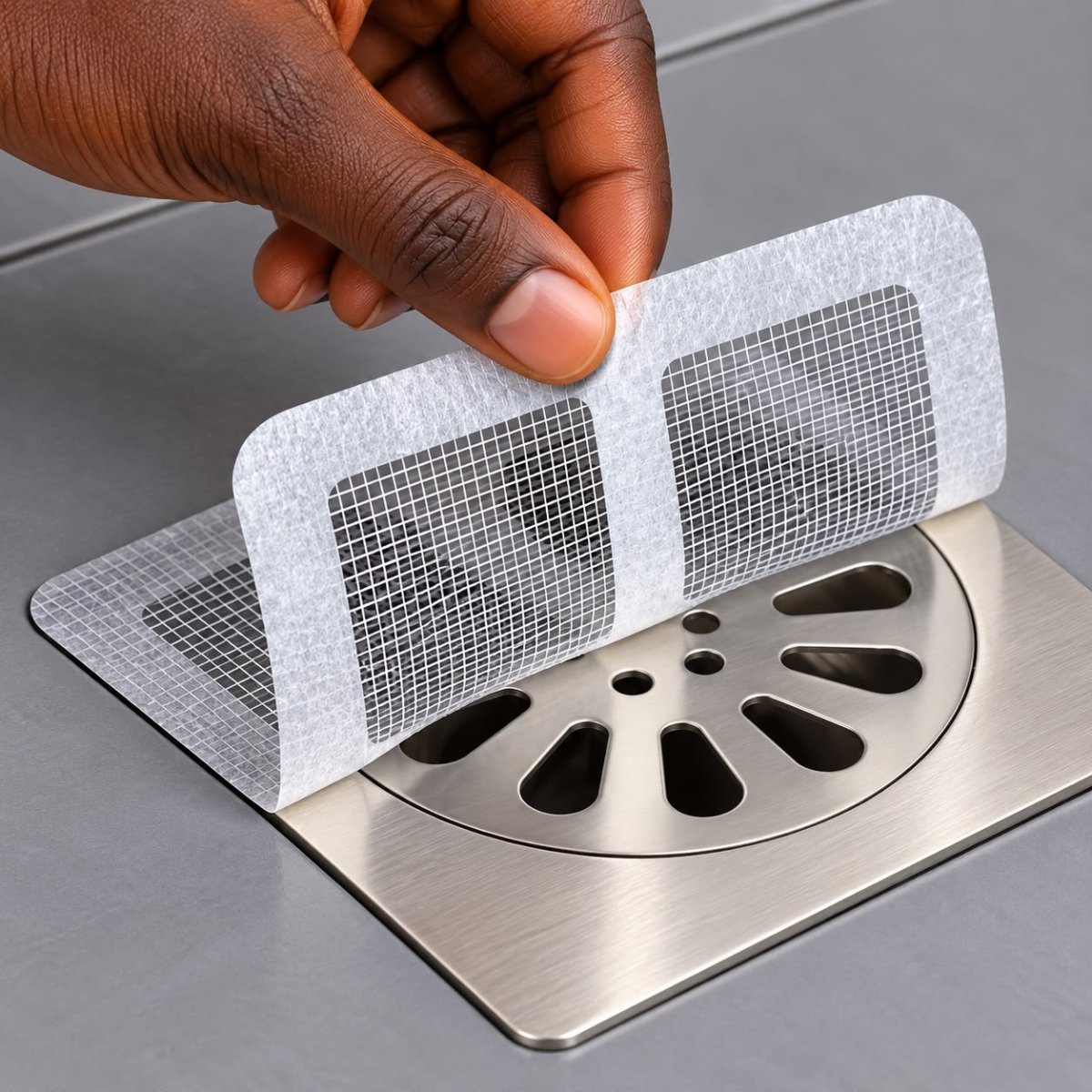 FILTRE AUTOCOLLANT POUR ÉVACUATION