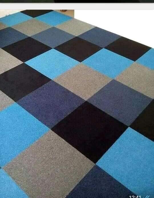 Tapis carreaux