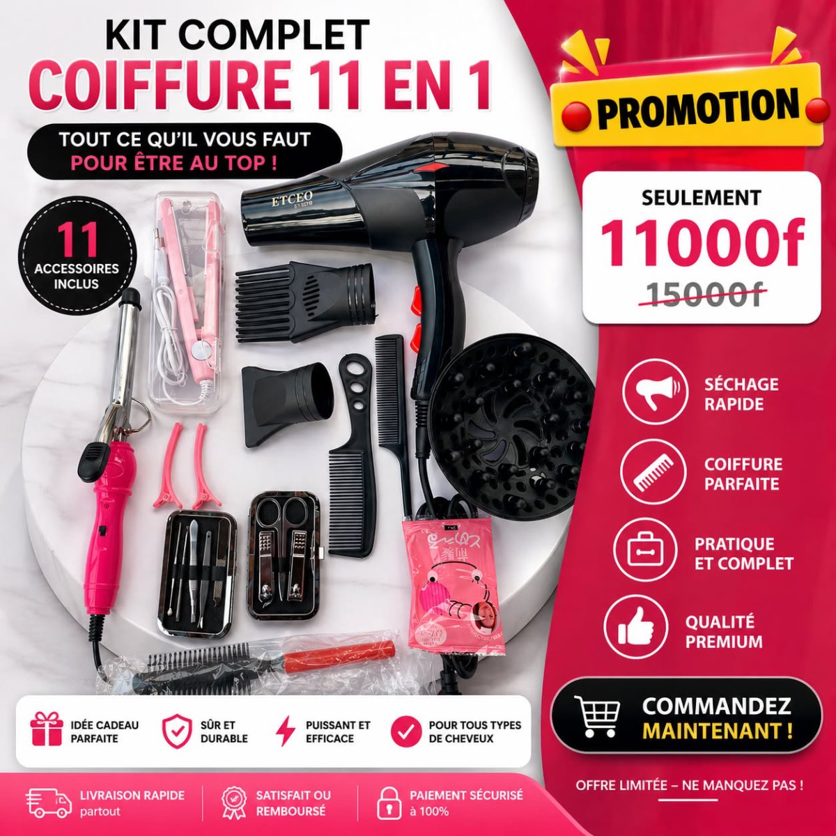 Séchoir complet