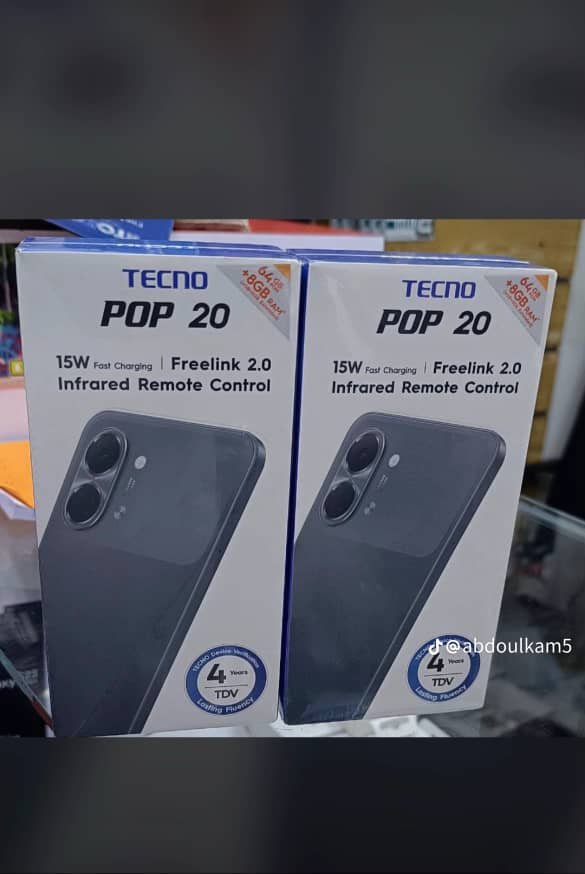 Tecno pop 20 128giga