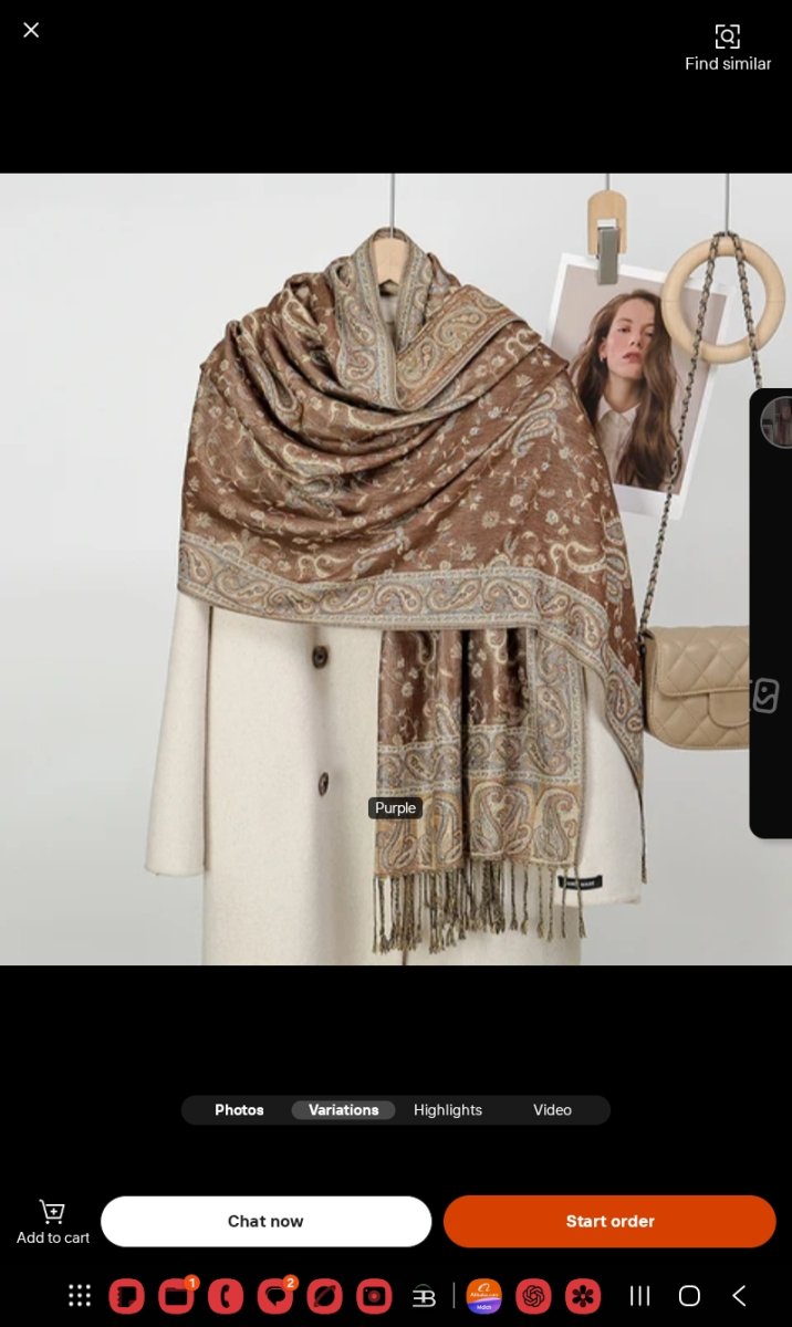 Voile Pashmina pas chère