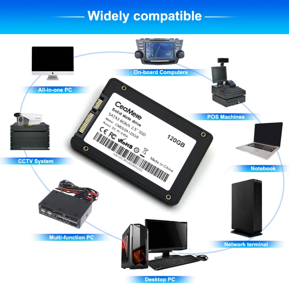 Disque SSD SATA 256go