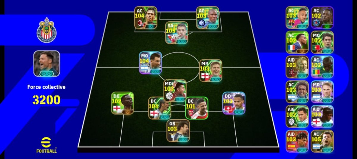 Compté efootball forcé 3221