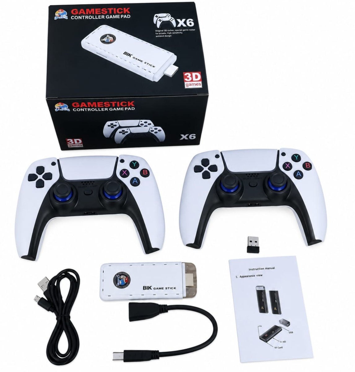 GAMESTICK X6 - 2 MANETTES INCLUSES