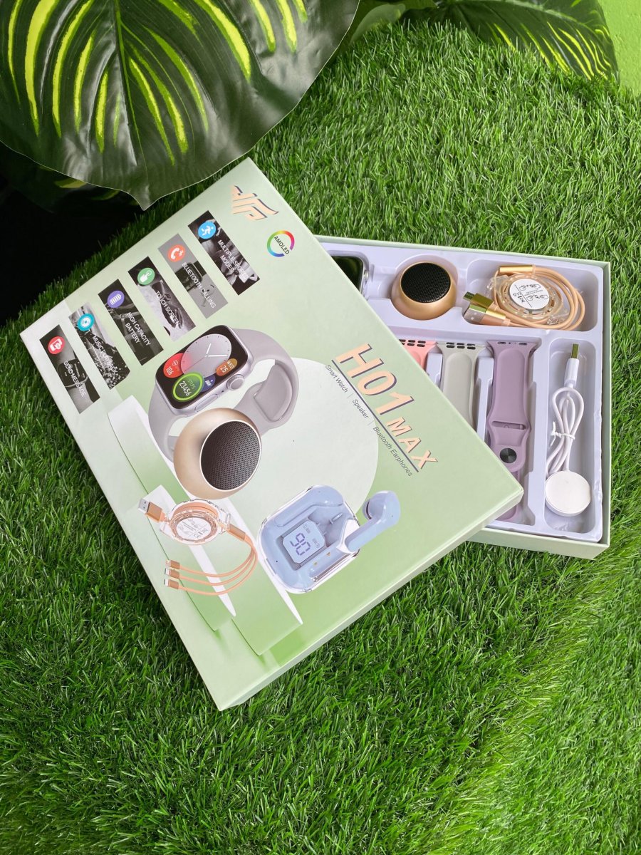 🎁🔥 BOX MONTRE CONNECTÉE HO1 MAX – LE PACK COMPLET POUR UN STYLE CONNECTÉ ! ⌚🎧🔊