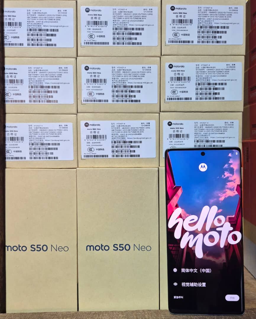 📱 Motorola S50 Neo – Écran Edge