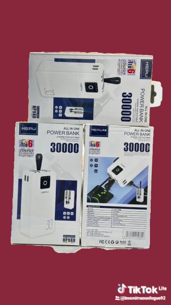 Power bank 30000A,