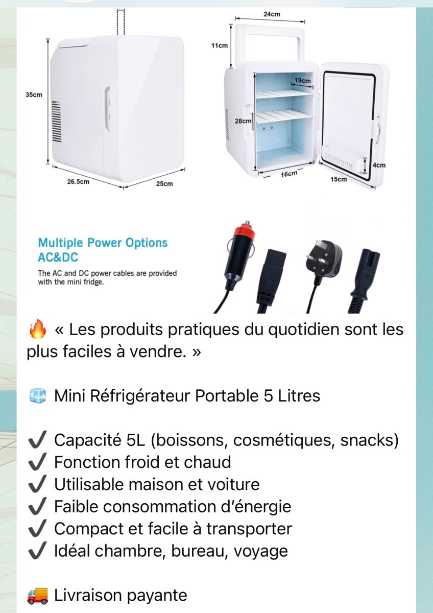 Mini réfrigérateur
