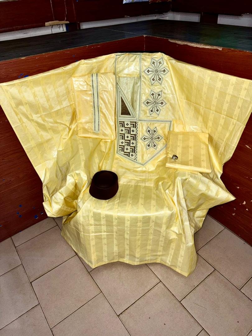 Grand boubou à 3 pièces