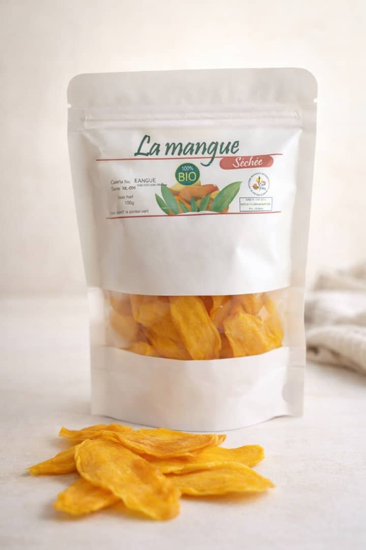 Mangue Séchée 100% Naturelle paquets de 100grs