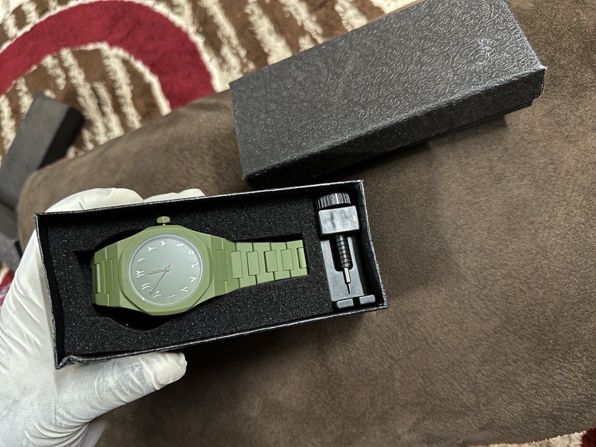 Montre Arabic waterproof