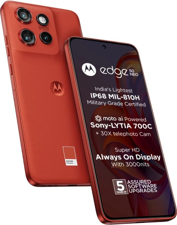 Motorola neo 50 écran edge