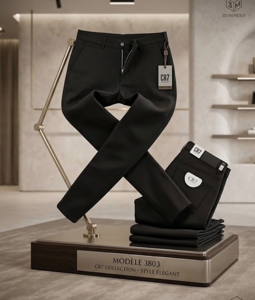 Pantalon tissu
