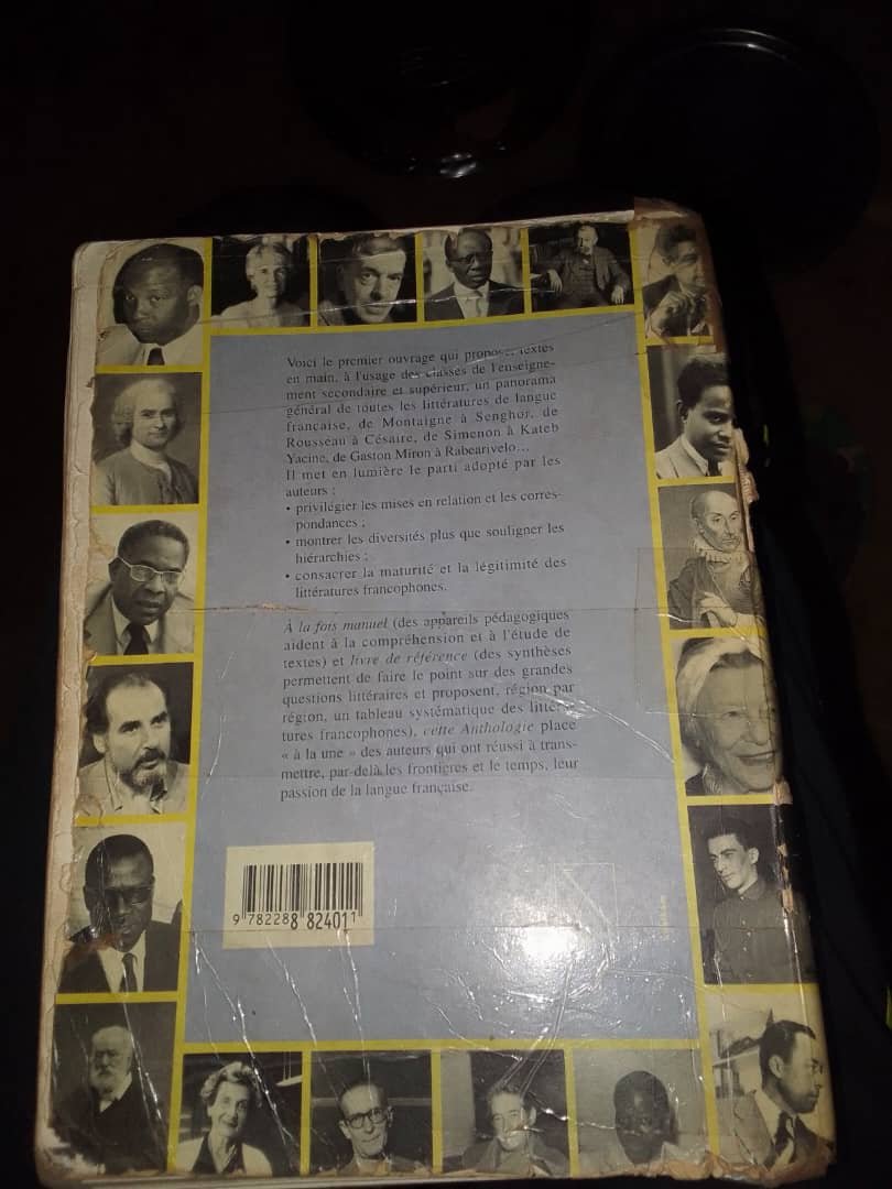 Littérature Francophone