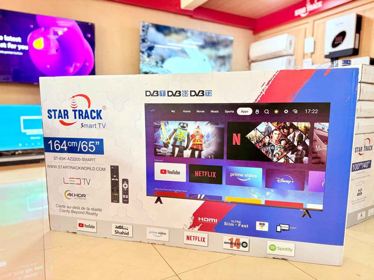 télé start track écran 43 smart