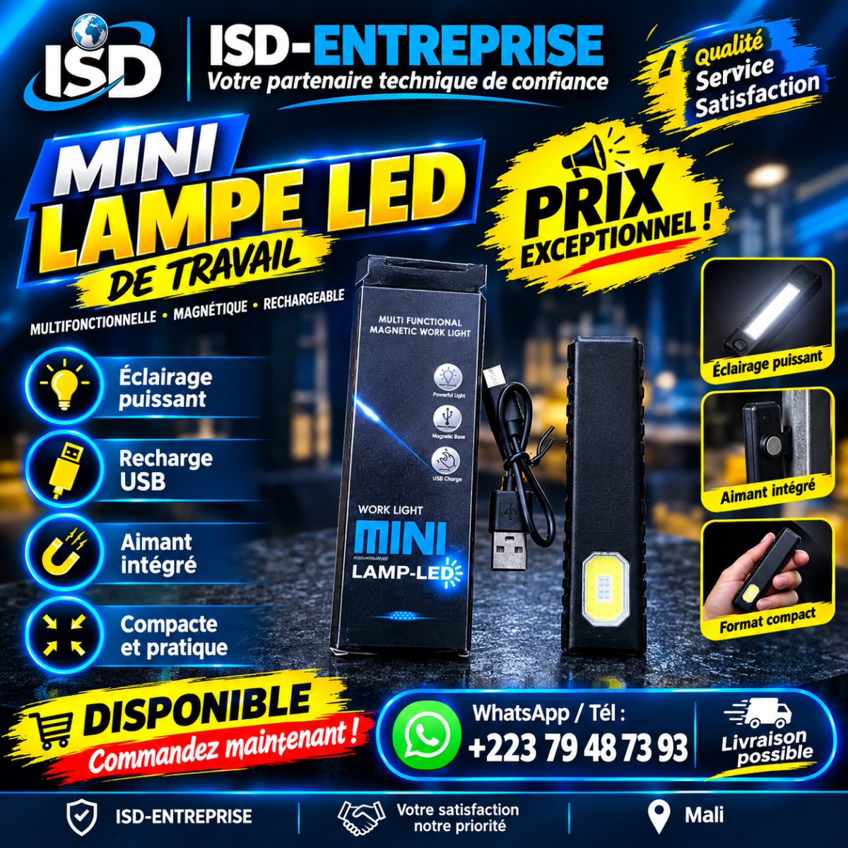 Mini lampe torche