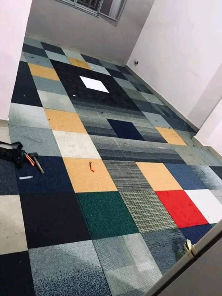 Tapis carreaux