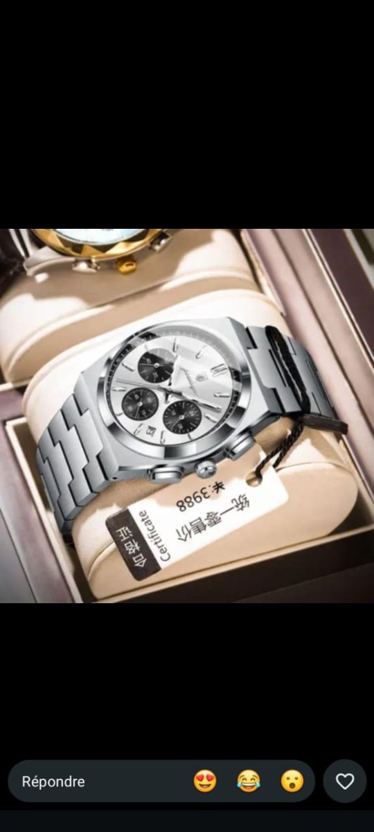 Montre chronographe Lux Gold Green