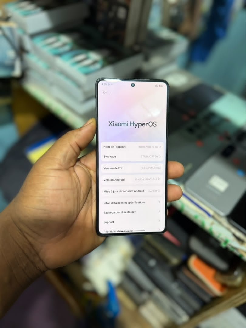 Redmi note13 5g 256gb ram8 Jamais réparé