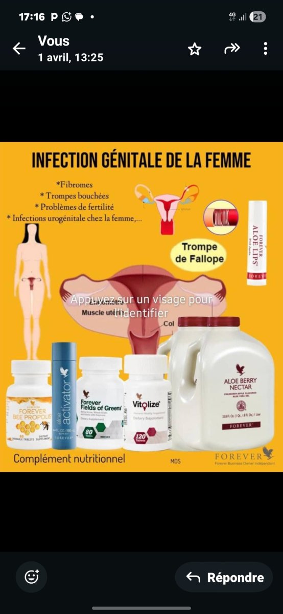 Forever produit aloe vera pure naturel