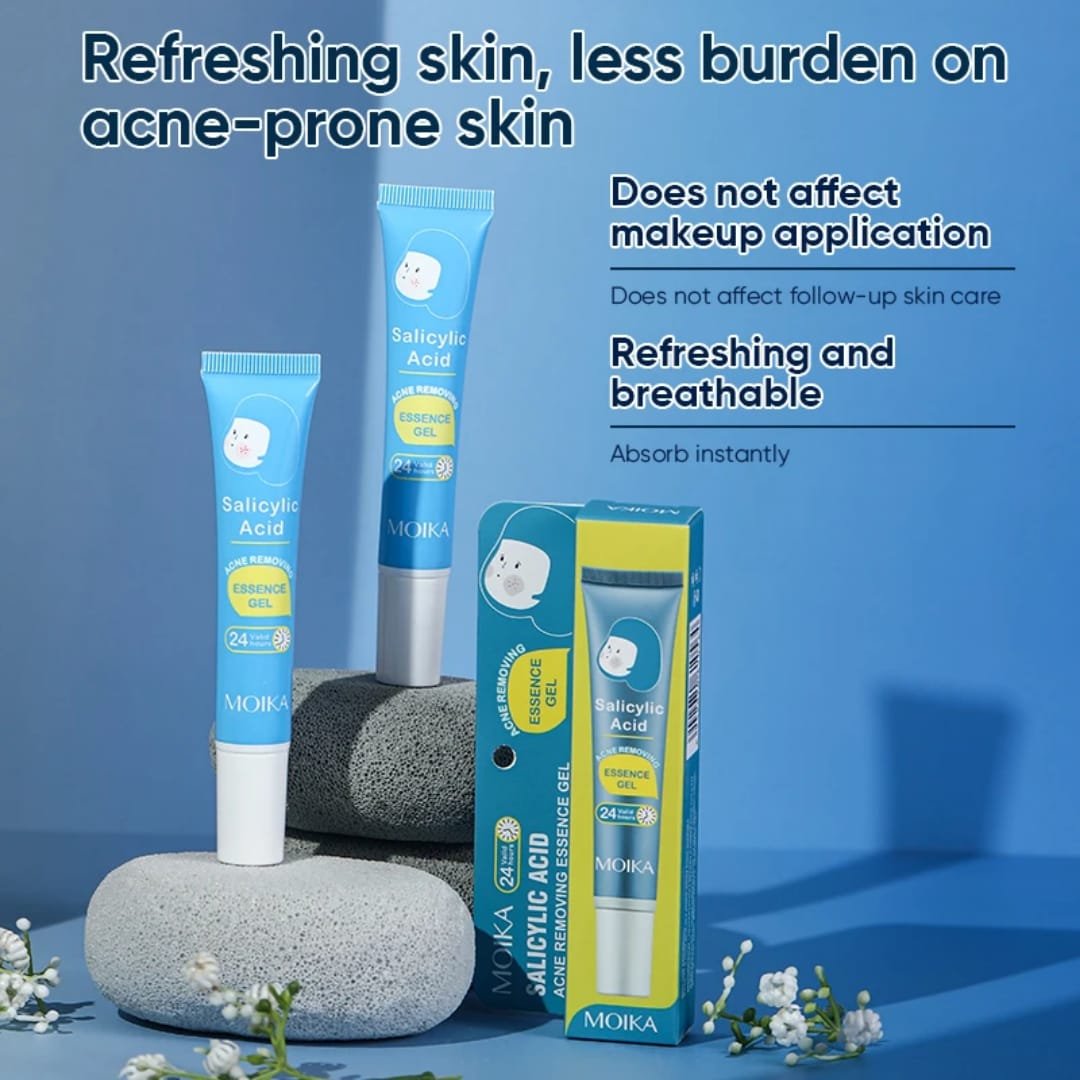 Gel anti acné MOICA à l'acide salicylique