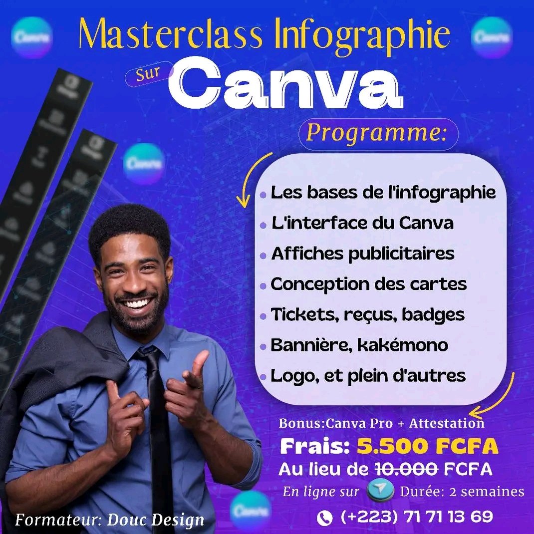 Formation complète en graphisme sur Canva