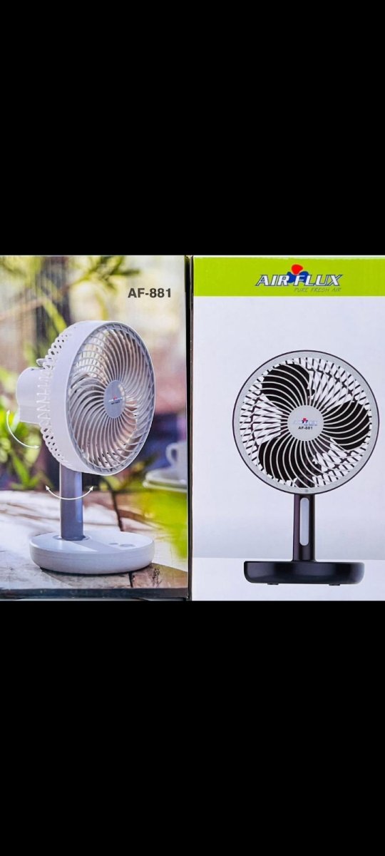 VENTILATEUR  RECHARGEABLE
