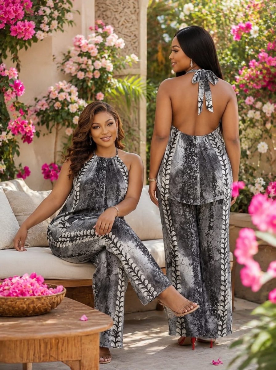 ENSEMBLE PANTALON DOS NU