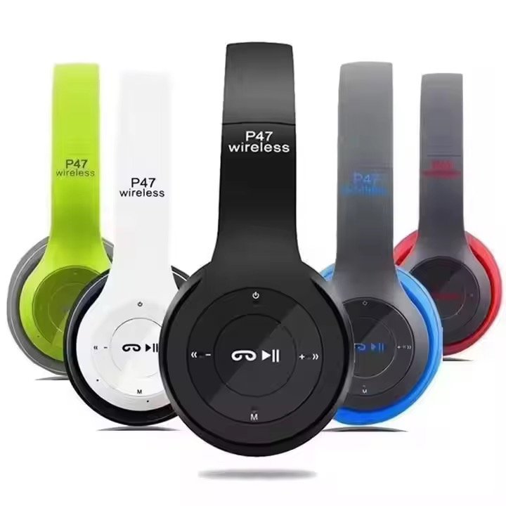 Écouteurs P47 pliable de jeu et de sport