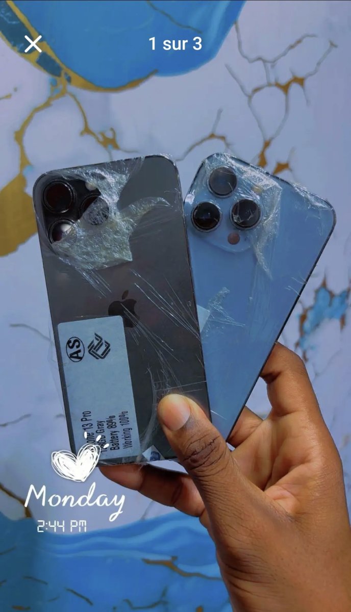 iphone 13pro arrivage 128giga
