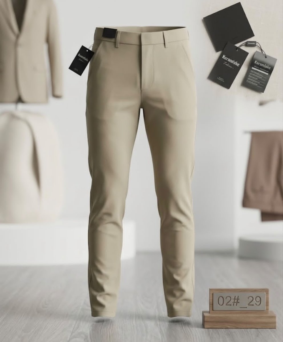 Pantalon tissu