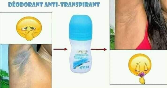 Déodorant anti transpirant