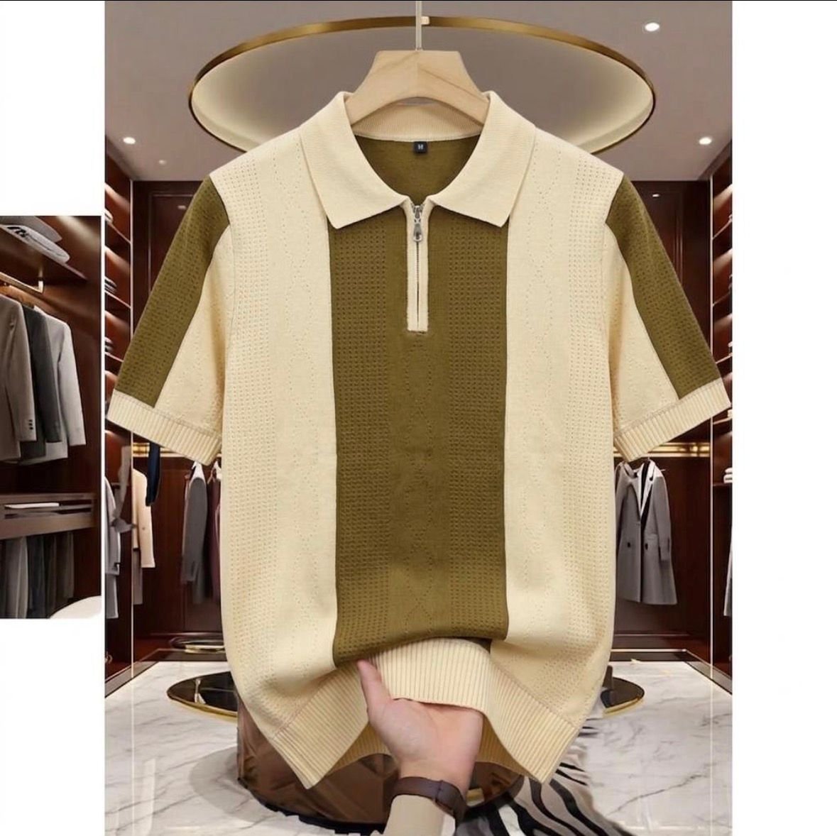 T-SHIRT POLO HOMME PREMIUM