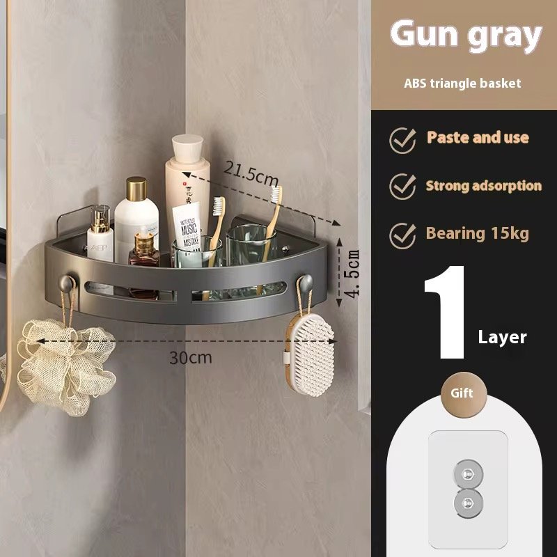 Étagère murale en plastique solide