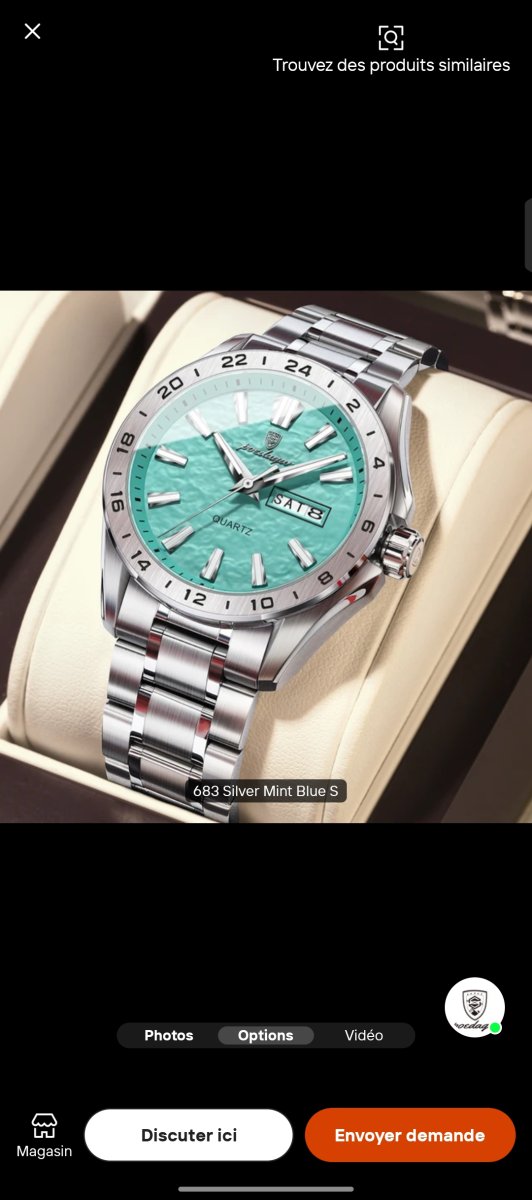 Montre poedagar