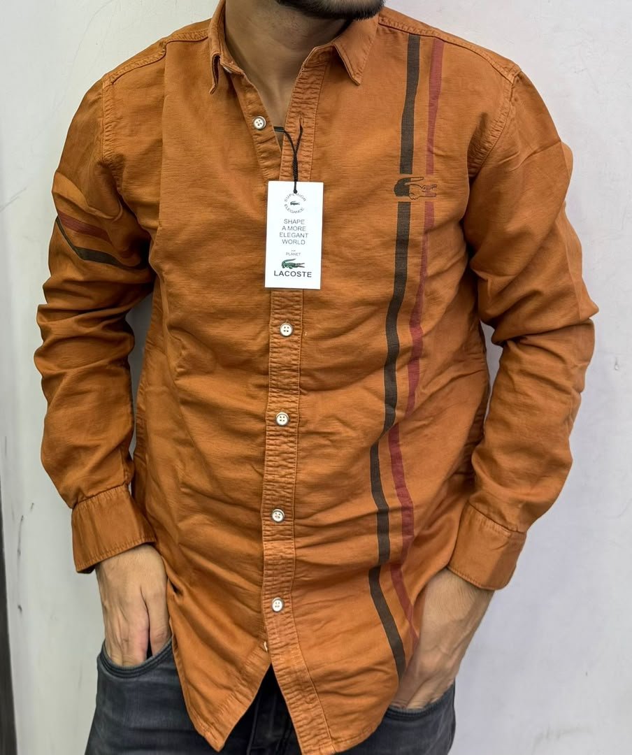 Chemise manches longues