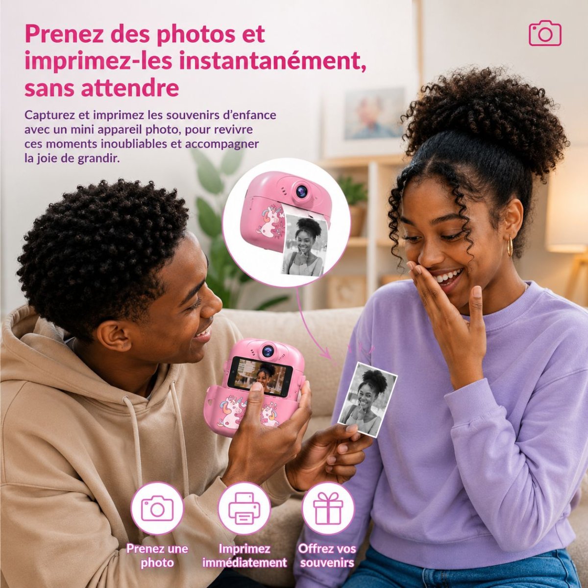 Mini appareil photo