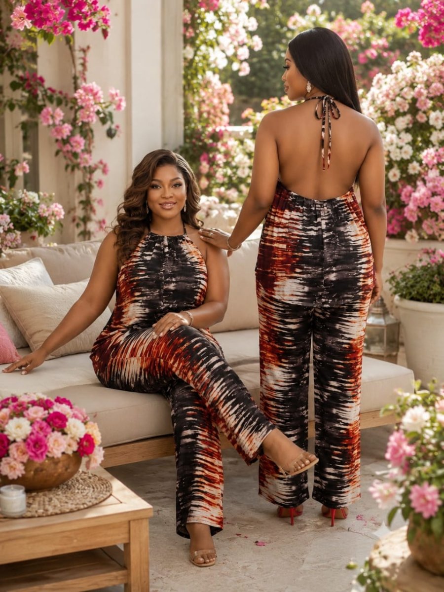 ENSEMBLE PANTALON DOS NU