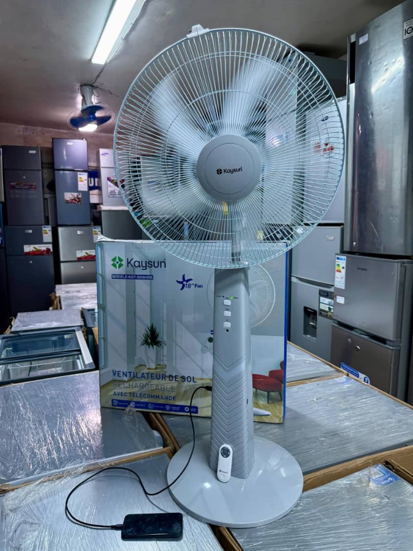 Ventilateur rechargeable