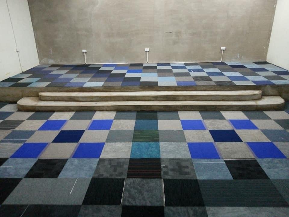 Tapis carreaux