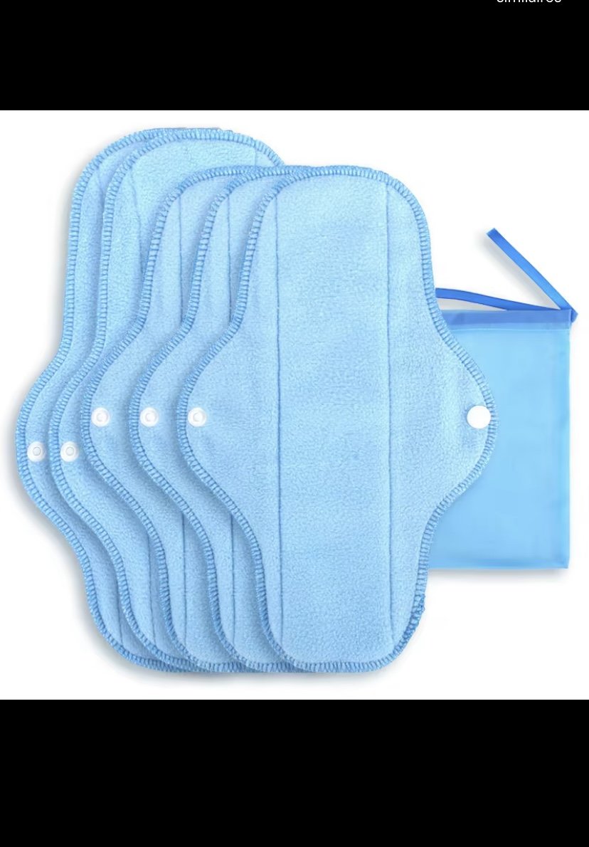 Serviette hygiénique réutilisable très absorbant