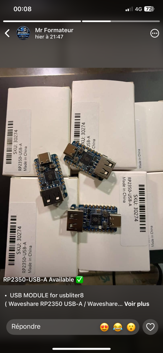 RP2350-USB-A