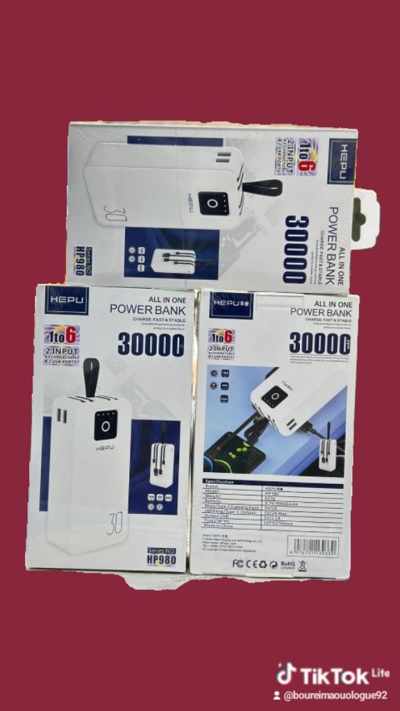 Power bank 30000A,