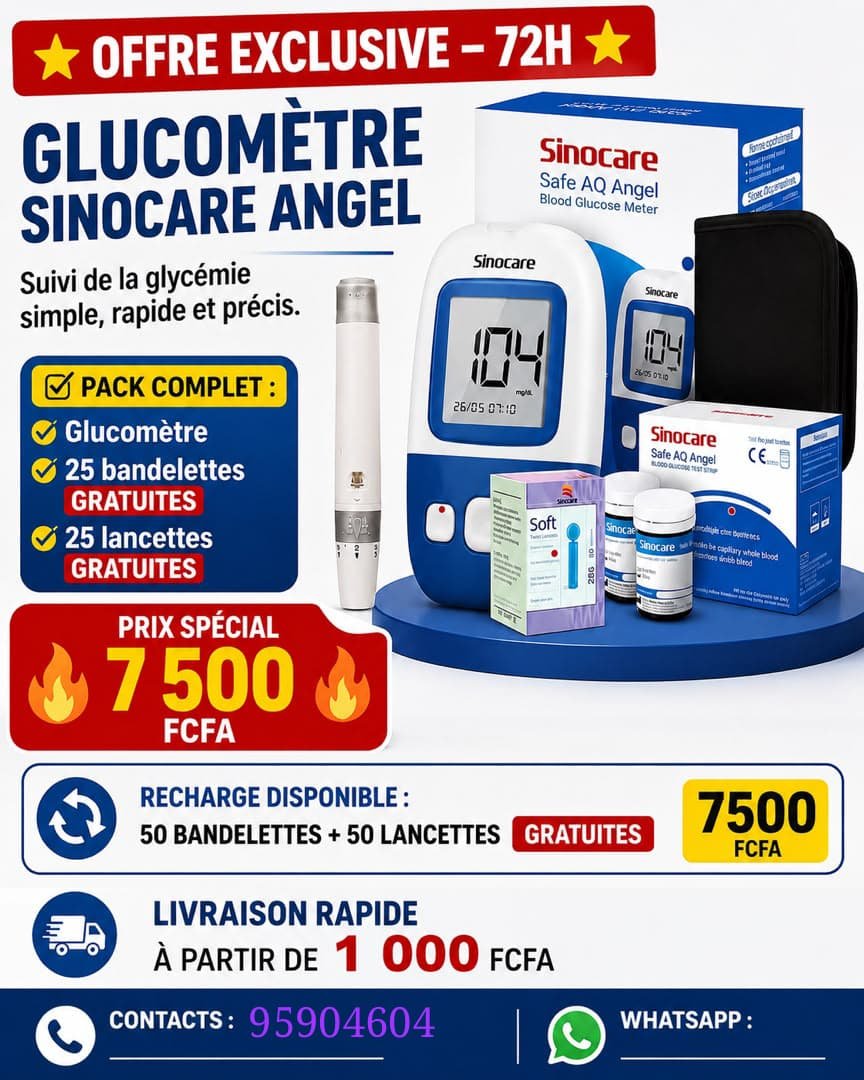 Glucomètre sinocare